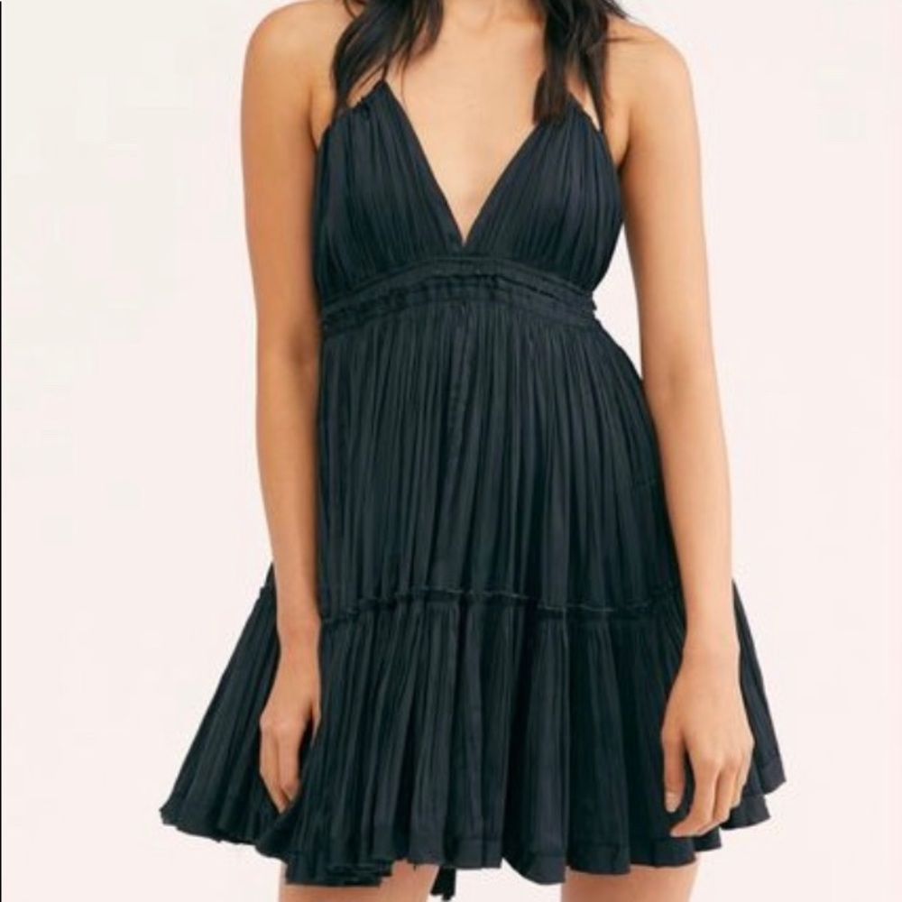 Free People 100 Degrees of Shine Mini Dress
